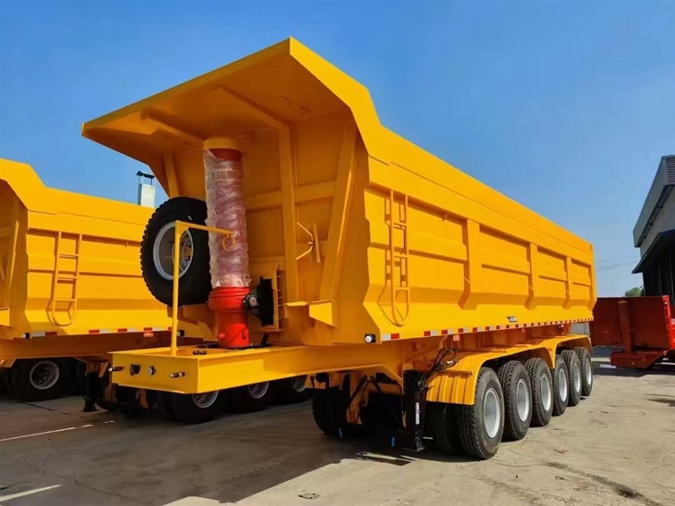 13m Overturned Dump Semi-trailer